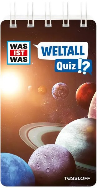 Tatjana Marti | WAS IST WAS Quiz Weltall | Taschenbuch | Deutsch (2022) | 80 S.-image