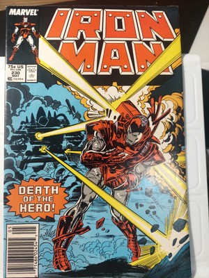 Iron Man #230 Vol. 1 Mark Jewelers Newsstand 
