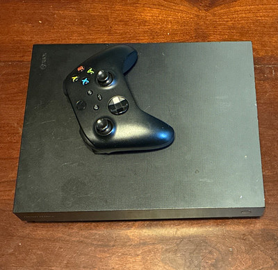 Microsoft Xbox One X 1TB 4K UHD Home Console Black w/ Wireless Controller