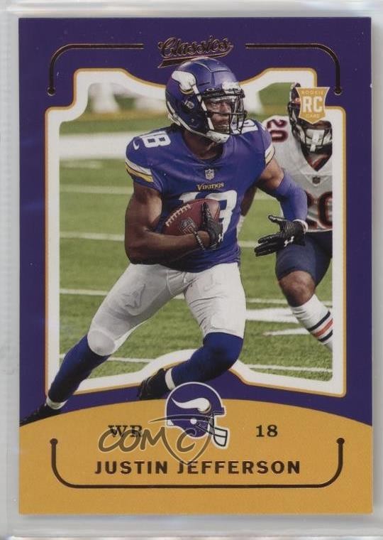 2020 Panini Chronicles Classics Justin Jefferson #CL-13 Rookie RC
