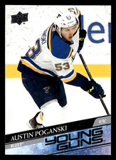 2020 UPPER DECK AUSTIN POGANSKI 460 MINT RC HOCKEY ST. LOUIS BLUES