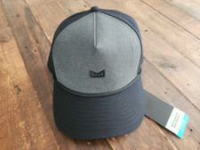 New NWT MELIN ODYSSEY Hydro "ROPE BULLS ICON" Snapnack hat Black Grey - CL