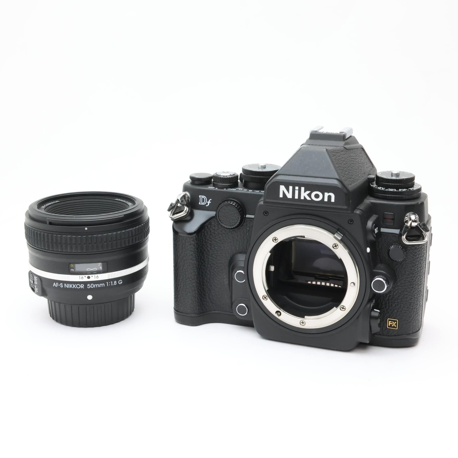 Nikon Df Camera Black + 50mm F/1.8G Special Edition Shutter Count 6571