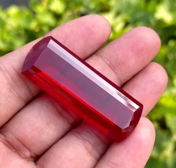 100 Ct+ AAA Natural Certified BURMA Pigeon Blood Red Ruby Unheated LT Gemstone - Image 3 of 4