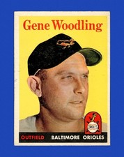 1958 Topps Set-Break #398 Gene Woodling EX-EXMINT *GMCARDS*