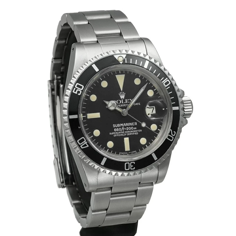ROLEX Submariner 1680 Black Case Size 40mm x 40mm Men's Used Watch #111326 - Image 4 of 4