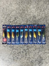 Norman Professional Edge Crankbait Lote de 10 3 pulgadas de plástico multicolor Gamakatsu
