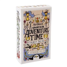 Adventure Time Tarot 78 Cards English Edition Tarot Deck Party Board Game