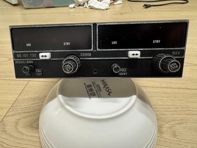 King KX-165 NAV/COM 14V G/S with Tray and Backplate 069-1025-21 | eBay