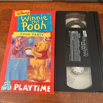 Winnie the Pooh - Pooh Playtime - Pooh Party (VHS, 1994) Buy 2 Get 1 Free