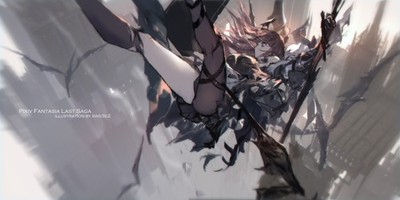 Girls Fantasy Girl Pixiv Fantasia Swd3e2 CCG Anime Playmat Desk Mat 24x14in