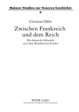 Christian Ohler Zwischen Frankreich und dem Reich (Paperback) (UK IMPORT)