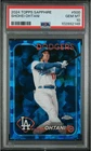 2024 Topps Chrome Sapphire #500 Shohei Ohtani MVP SSP PSA 10