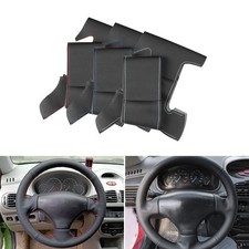 Hágalo usted mismo Cubierta de cuero para volante Peugeot 206 1998-2005 206 SW 2003-2005