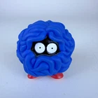 Vintage 1999 TANGELA Spinning Spinner Top Pokemon Toy Burger King Figure