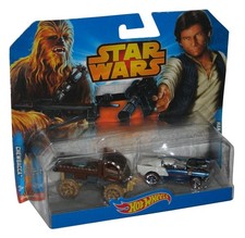 Star Wars Hot Wheels Han Solo Chewbacca 2014 Character Car Toy Set 2-pack Star Wars Hot Wheels Han Solo Chewbacca 2014 Character Car Toy Set 2-pack