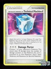 Pokemon Team Galactic's Invention G-107 Technical Machine G 95/111 Rising Rivals