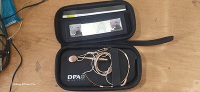 1x DPA 4066 Omnidirektionales Head Set Mikrofon mit Lemo 3 Pin Stecker (401SO)