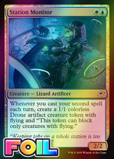 X1 Station Monitor Foil Eoe Edge Of Eternities Mtg 230 Mnm 1x X1 Station Monitor Foil Eoe Edge Of Eternities Mtg 230 Mnm 1x