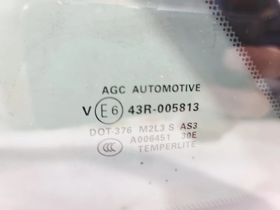 13-20 INFINITI JX35 QX60 DERECHA PASO LADO CUARTO VENTANA VIDRIO CON MARCO OEM Foto 2 de 3