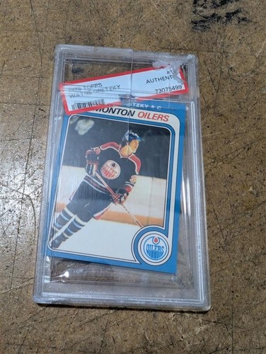 DAMAGED 1979 Topps Wayne Gretzky 18 Rookie RC PSA Authentic  Super