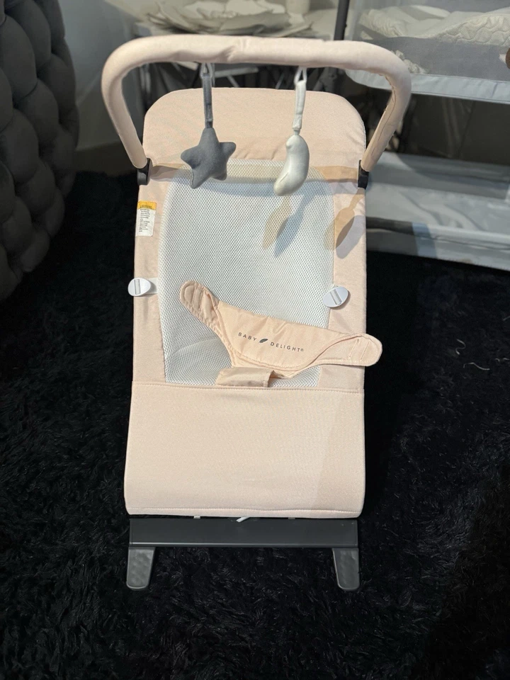 Gorila infantil actividad portátil Baby Delight Alpine Deluxe - rosa peonía Foto 2 de 4