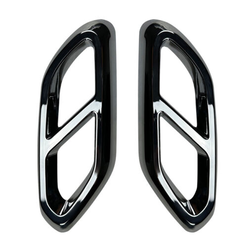 for Mercedes Benz GLC X254 2023+ AMG Pair Exhaust Tail Pipe Mufflers Cover Trim - Picture 6 of 7