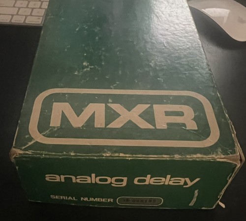 MXR analog delay BOX ONLY