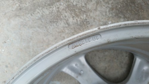 2 cerchi Porsche 911 turbo 10x 18 ET 65 in ottimo stato come da foto - Foto 3 di 10