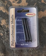 Halex Polycarbonate Dart Shafts. 3 Pack. New. Sealed