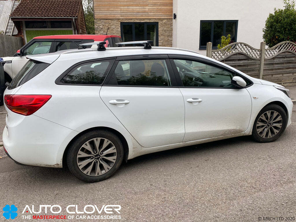 Auto Clover Wind Deflectors Set for Kia Ceed Estate 2012 2018 (4 pieces) Cee'd eBay