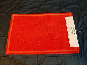 lacoste shower mat