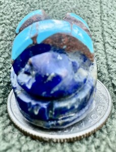 Scarab EGYPT VINTAGE ANTIQUE OLD LAPIS TURQUOISE STONE CARVED #Tequilasuntrading