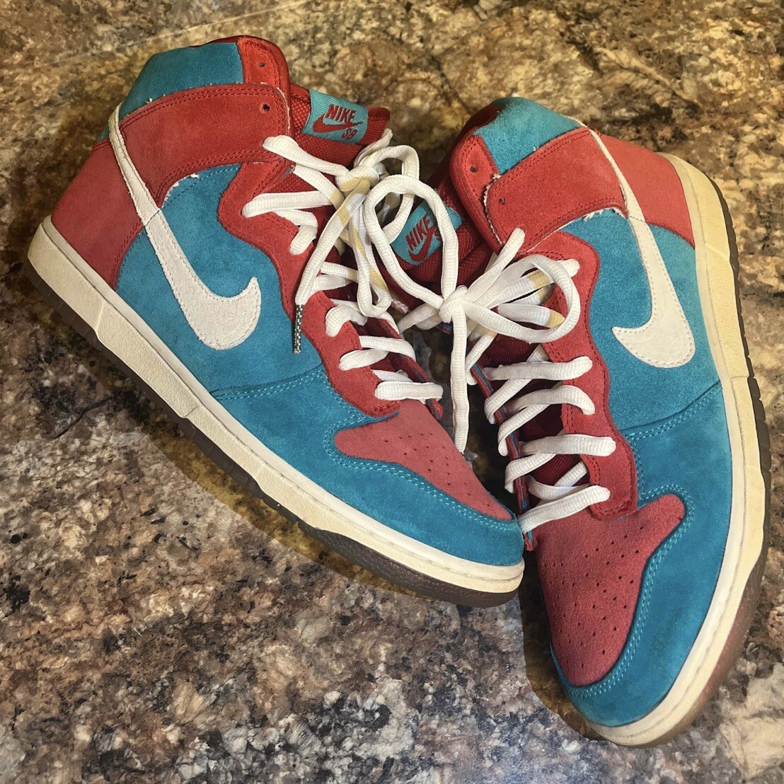 Nike Sb dunk bloody gums size 12 313171611 authentic panda  display picture 3