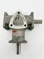 New Boston Gear RA1021 Spiral Bevel Right-Angle Gearbox 1:1 Ratio 2-Way Shaft