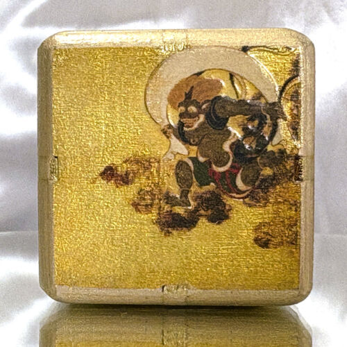 Fujin Raijin - Thunderous Winds of Destiny - Backgammon Double Cube 36mm - Bild 7 von 9