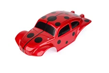 Custom Buggy Body Red Lady Bug for Traxxas Skully Grave Digger 1/10 Truck Car