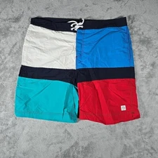 Tommy Hilfiger Swim Trunks Mens XXL Multicolor Board Shorts Aufer Beach Activewe