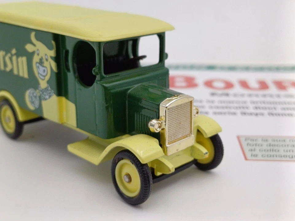 CORGI MORRIS VAN PUBBLICITARIO  BOURSIN  - MODELLINO 1:43 + pagine ILLUSTRATE - Immagine 4 di 4