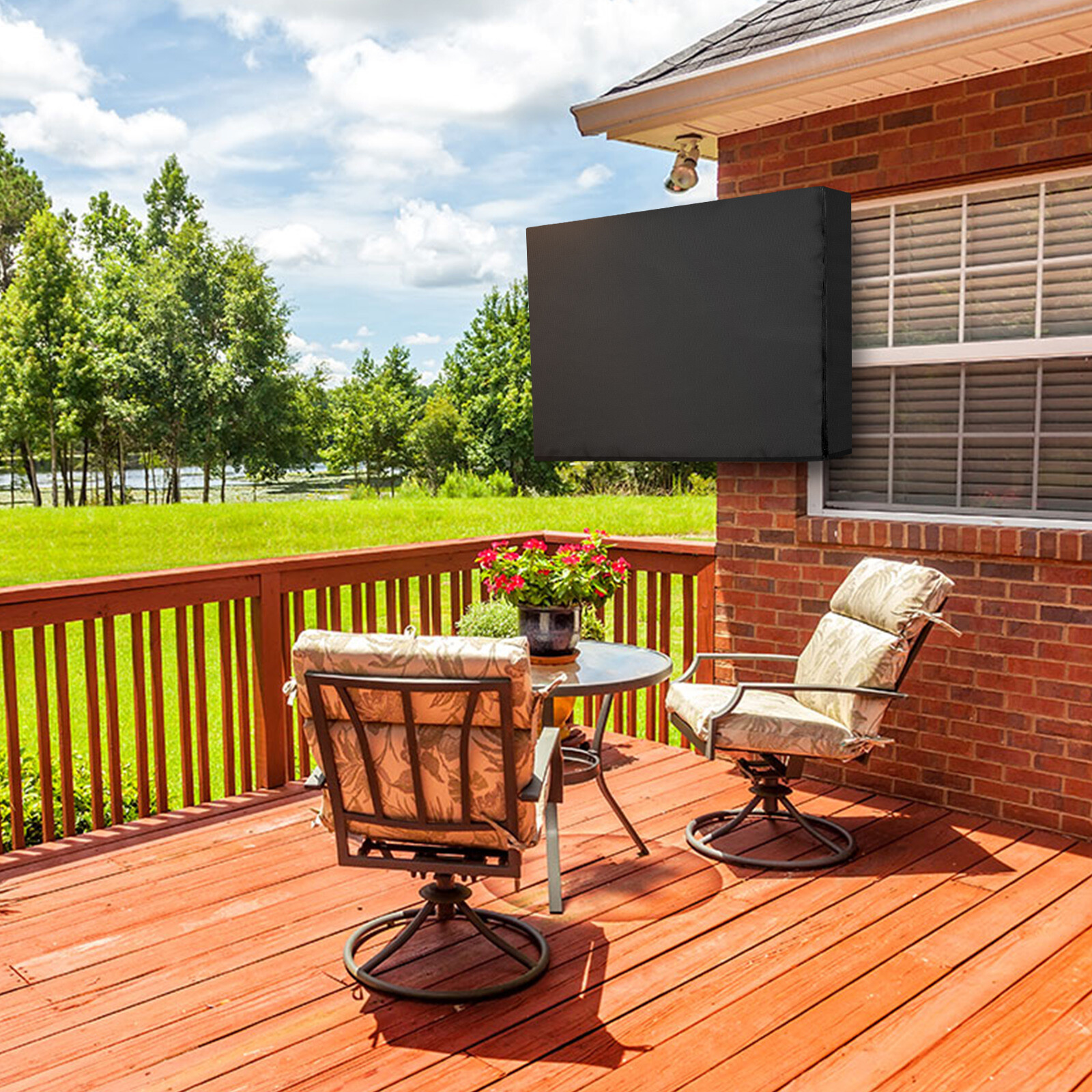 60-65 inch Outdoor TV Cover Waterproof Dustproof Television Screen Protector