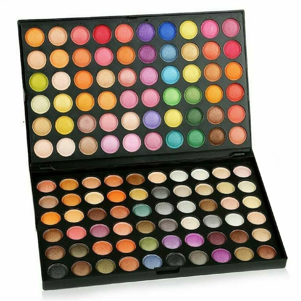 120 Color Vivid Eyeshadow Makeup Palette Highly Pigmented Powder Eye Shadow - Image 3 of 4