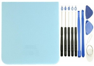 Original Samsung Galaxy Z Flip5 Akkudeckel Backcover Mint Grün + Werkzeugset