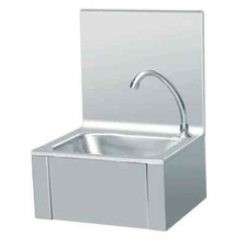 Lave Main Inox Adossé 400 x 340 x 585mm Equipements - Cuisine - Professionnel