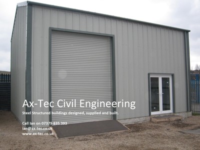 Steel Framed Small Home Office Space Studio Workshop Work 
