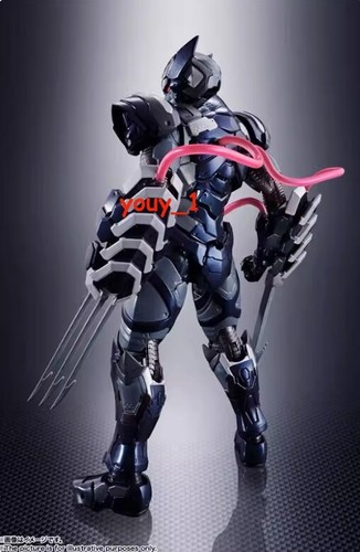 1PC New Bandai S.H.Figuarts Venom Symbiote Wolverine Avengers Action Figure Gift - Picture 5 of 5