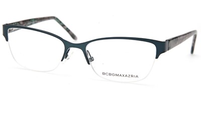 NEW BCBGMAXAZRIA KANA Teal EYEGLASSES FRAME 53-17-135mm B34mm
