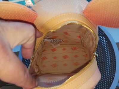 DISNEY Cruise Line Apricot Sunset Sequin Loungefly Backpack  display picture 2