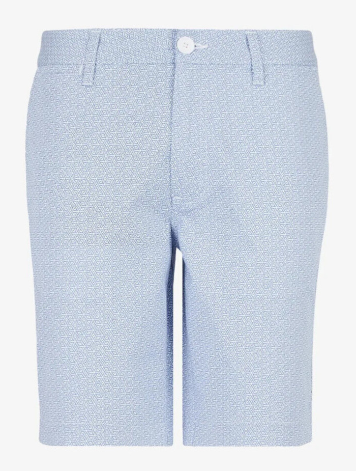 Шорты из эластичной хлопчатобумажной саржи Armani Exchange с рисунком размер 36 11990₽