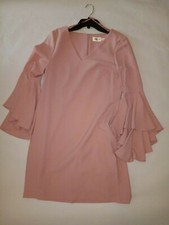 Eliza J Blush Pink Dress Size UK 14 (130423)