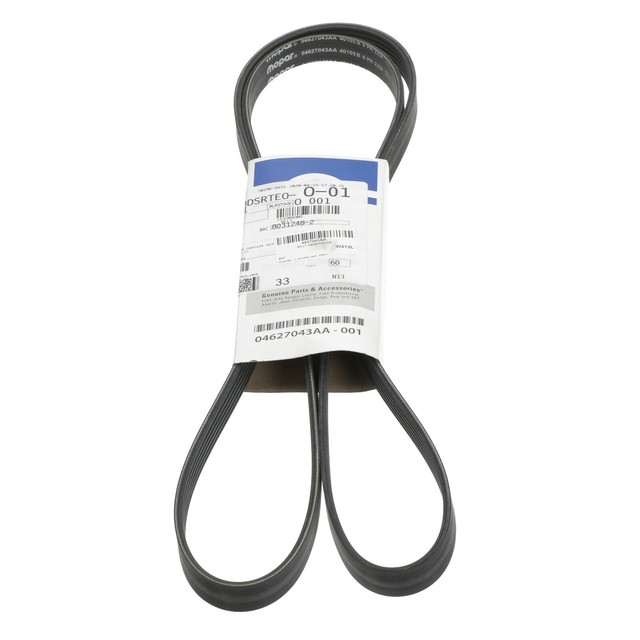 20122018 JEEP WRANGLER JK BODY STYLE SERPENTINE DRIVE BELT OEM NEW